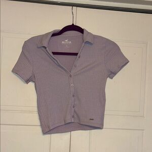EUC Hollister Collared Button Down Shirt